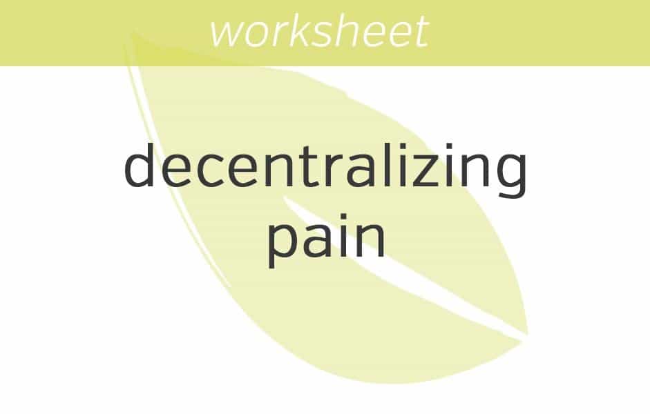 Decentralizing Pain