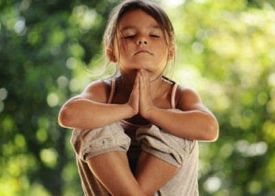 Kid Meditating