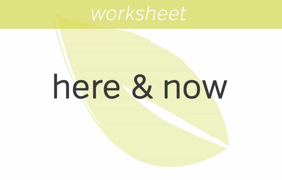 Here and Now Pleasantness