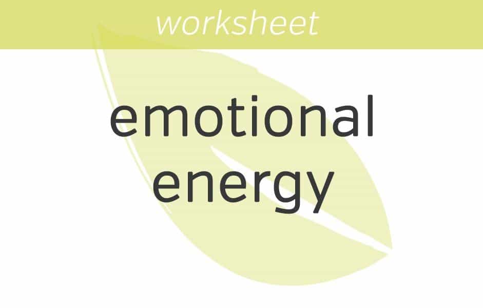 adding and subtracting emotional energy within others