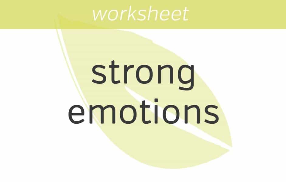 experiencing strong emotions while communicating