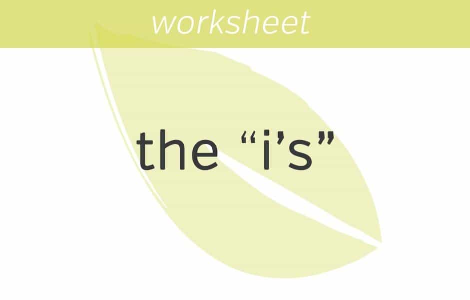 getting to know the is you identify with
