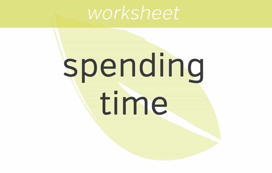 how do i spend my time