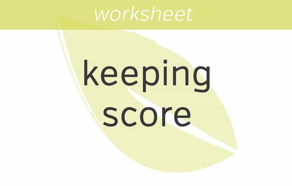 keeping score with others