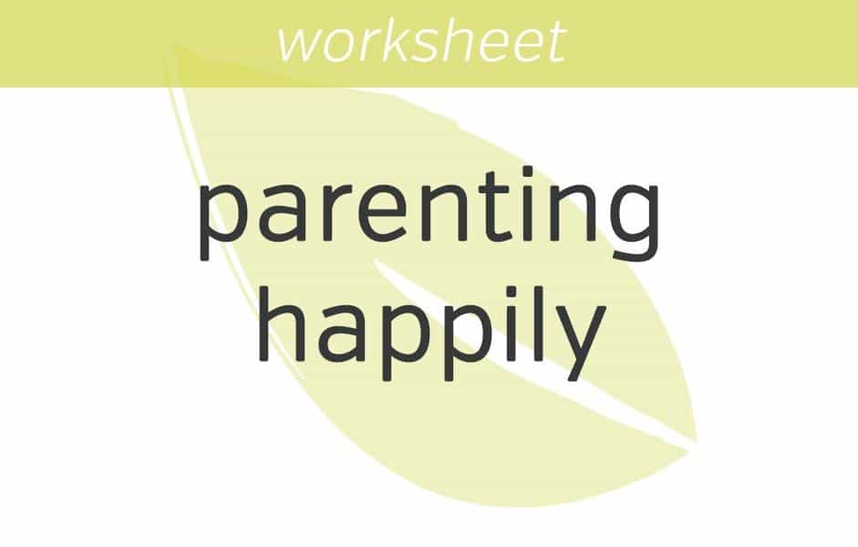 parenting happily