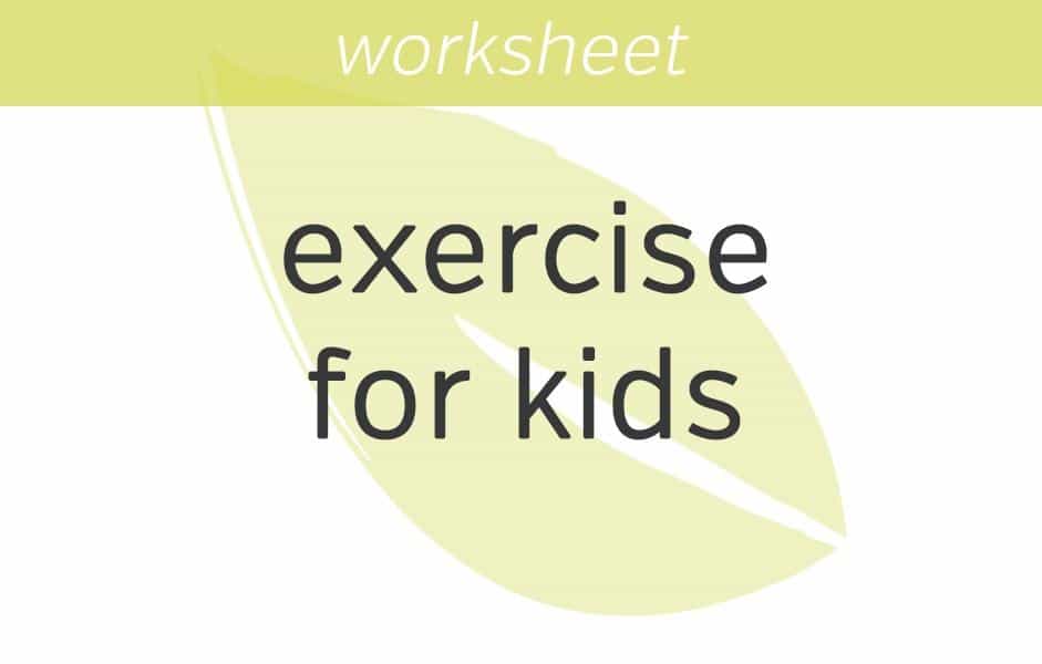 snow globe exercise for kids