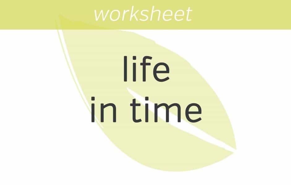 your life in time