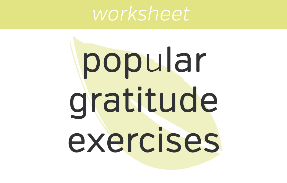 13 Most Popular Gratitude Exercises and Activities