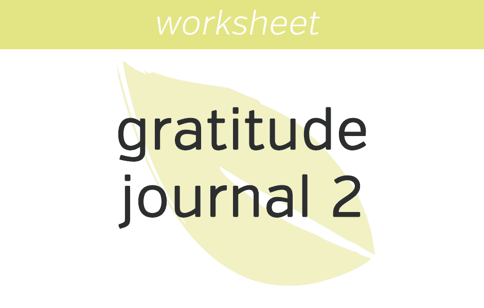 Gratitude Journal 2